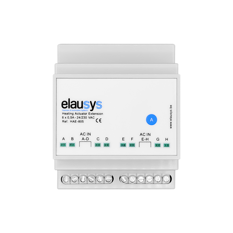 Heating extension 8-folds